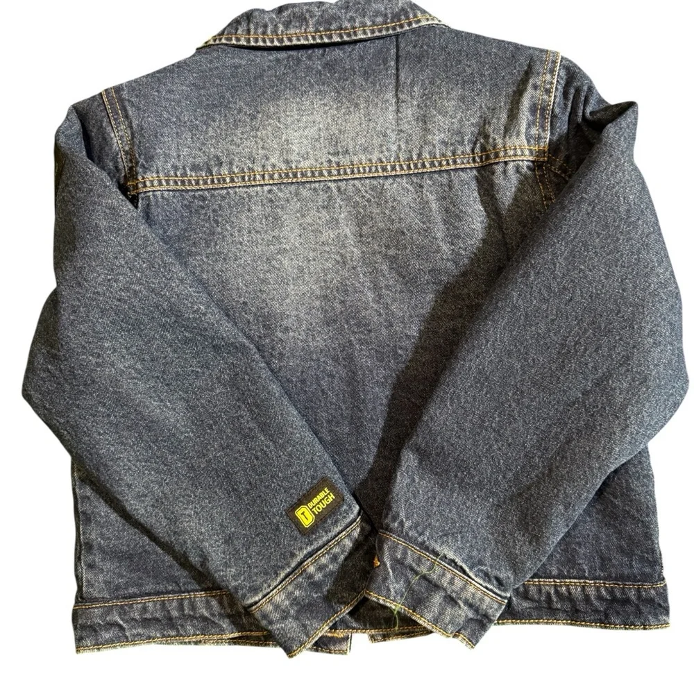 John Deere Blue Denim Kids Jacket - Picture 5 of 8